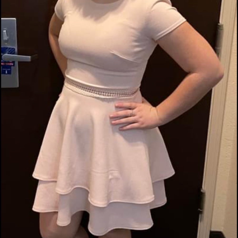 Light pink dress size 0